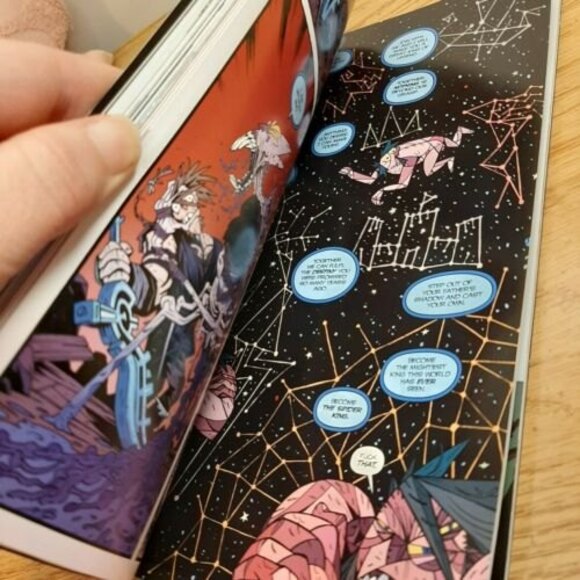 SIGNED The Spider King Graphic Novel Comic Josh Vann Simone D'Armini Kickstarter - Picture 5 of 12